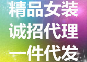 网店女装代销 零库存创业，时尚财富触手可及